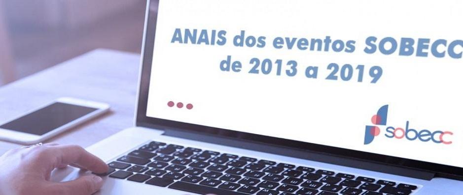 Confira os anais dos eventos SOBECC realizados de 2018 a 2021