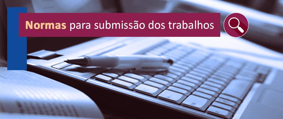 Confira as normas para submisso dos trabalhos do 15 Congresso
