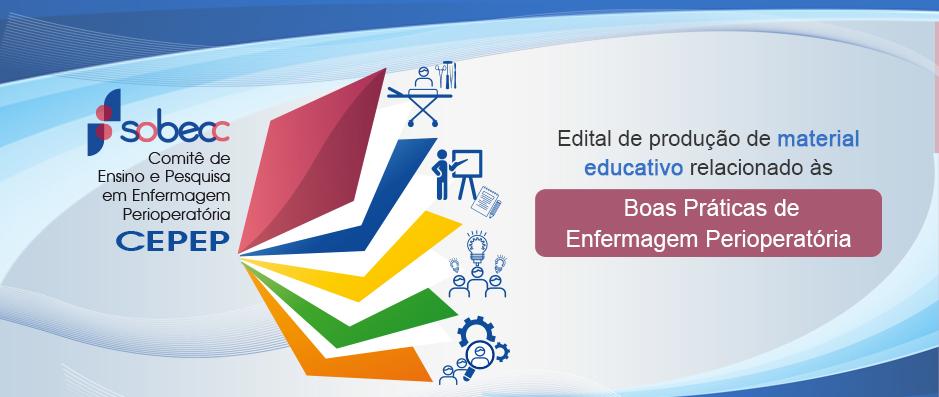 CEPEP lana edital para produo de materiais educativos - inscrio no tem custo