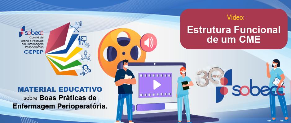 Confira o vdeo que aborda sobre a estrutura funcional de um CME