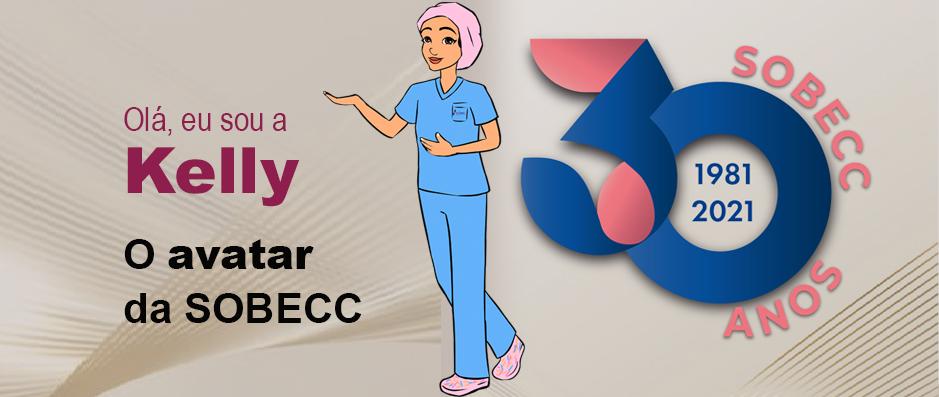 Conhea a Kelly, o avatar da SOBECC lanado para comemorar os 30 anos