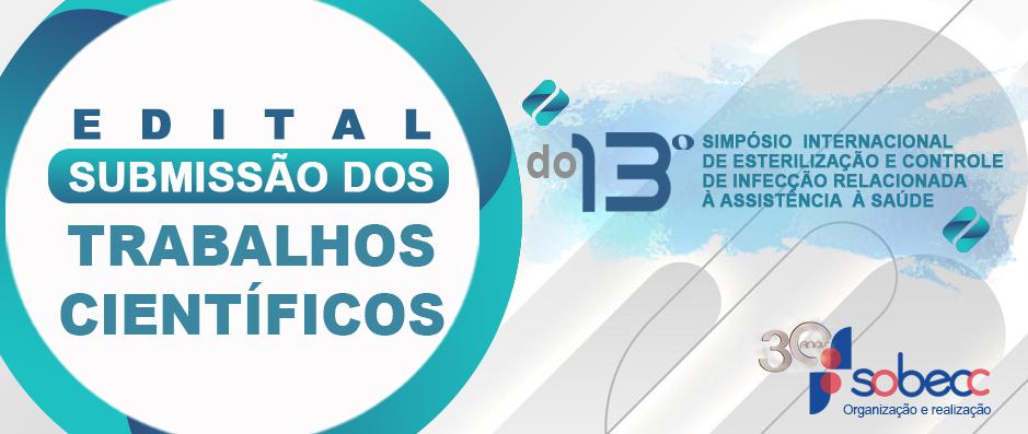 Confira os trabalhos aprovados para o 13 Simpsio Internacional de Esterilizao